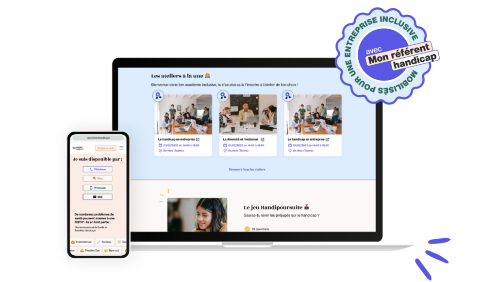 Plateforme digitale Mon Référent Handicap